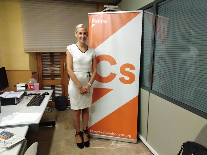 La portavoz municipal de Cs en Palma, Eva Pomar