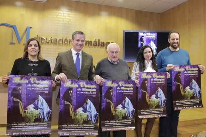 Presentación del Belén Viviente de Almayate.