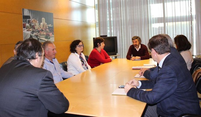 Alejandro Calvo, en una reunión
