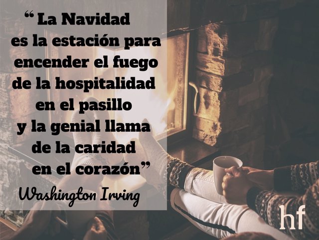 La Navidad es hospitalidad y caridad