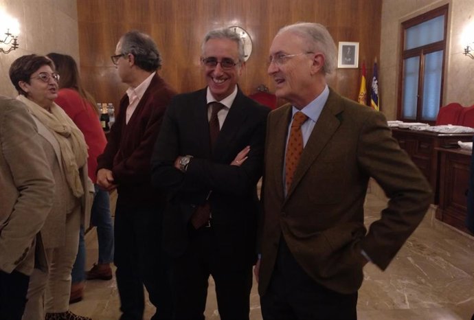 (I-D) Diego Gómez Reino Y Antoni Terrassa.
