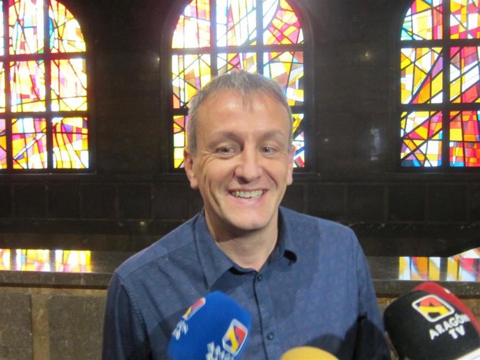 El portavoz del grupo municipal de Podemos en el Ayuntamiento de Zaragoza, Fernando Rivarés.