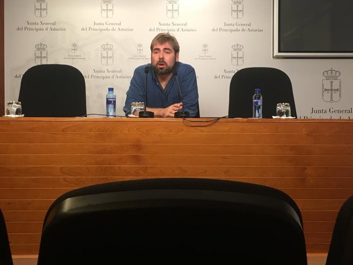 Daniel Ripa, diputado y secretario general de Podemos Asturies