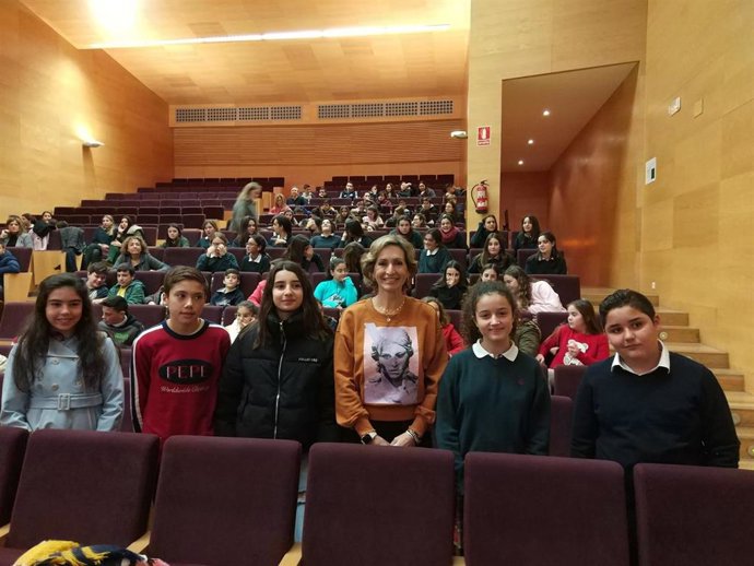 Troncoso, en la entrega de premios del certamen 'Solidaridad en letras'
