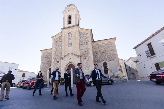 SaboresAlmería.- La Diputación invierte 150.000 euros en la mejora de la carretera que une Uleila y Lubrín