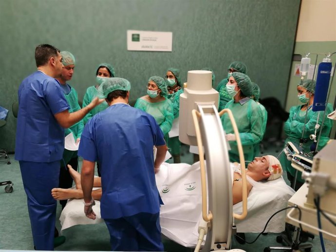 Imagen de la formación en donacion y transplante de órganos celebrada en Granada