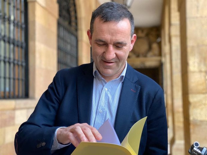 Concejal de Economñia en el Ayuntamiento de Oviedo, Javier Cuesta.