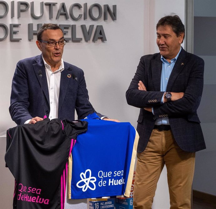 El Recreativo de Huelva, embajador de la campaña 'Que sea de Huelva' gracias al patrocinio de la Diputación. 