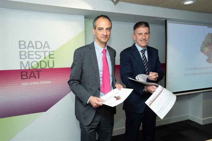 Ibon Urgoiti y Joseba Madariaga, de Laboral Kutxa