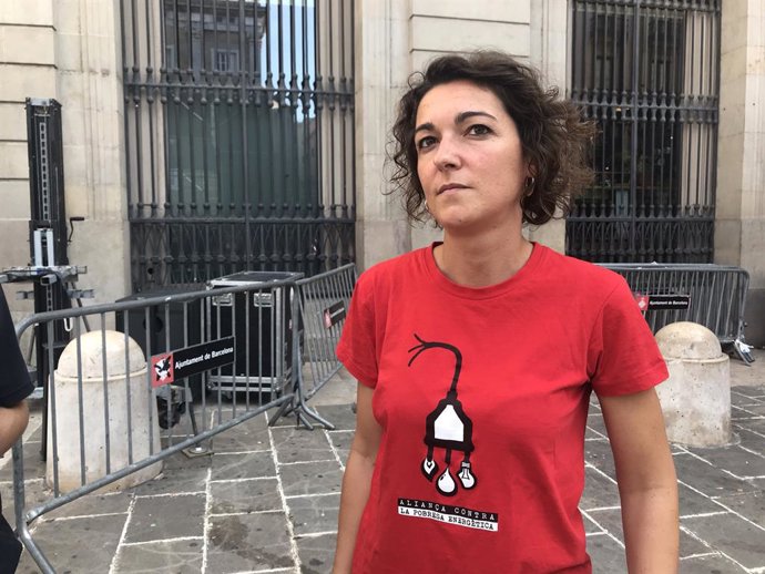 La portaveu de l'APE, Maria Campuzano.