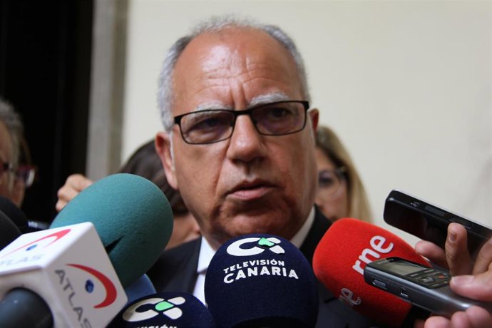 Casimiro Curbelo, portavoz de ASG