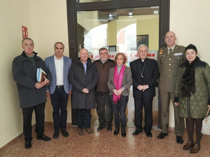 Inauguración de la sede de Cáritas en Calatayud