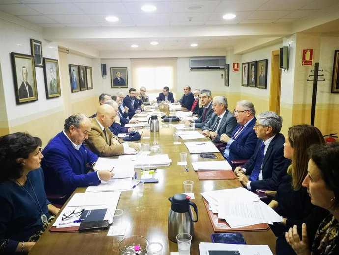 Reunión del patronato de la Fundación Bahía Almeriport