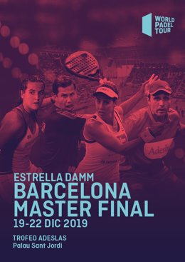 Cartel promocional del Estrella Damm Barcelona Master Final 2019