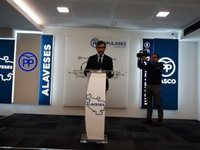 PP vasco pide que Urkullu dimita "hoy mismo" por "permitir" la corrupción y al PSE que impulse una moción de censura