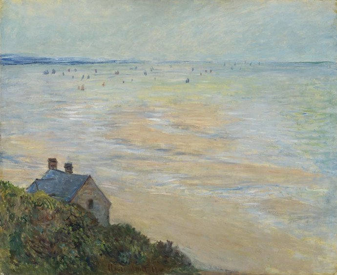 La cabaña en Trouville, de Claude Monet