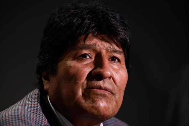 El ex presidente de Bolivia Evo Morales