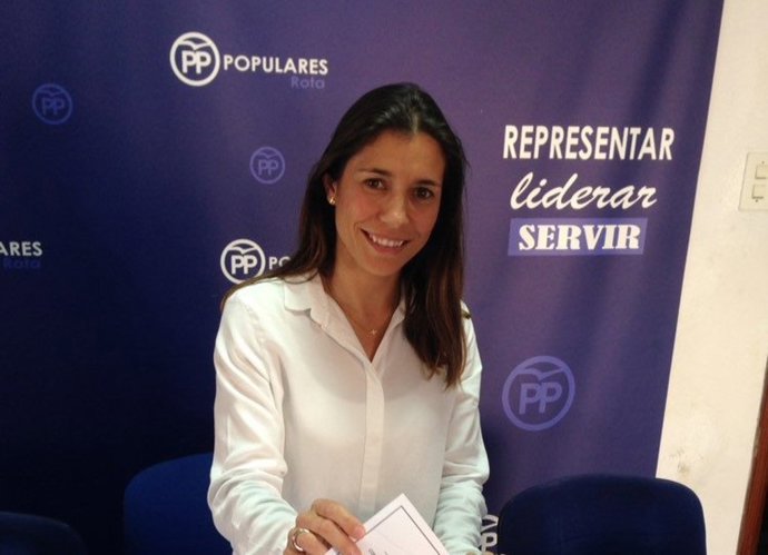 Auxiliadora Izquierdo, portavoz del PP en Rota