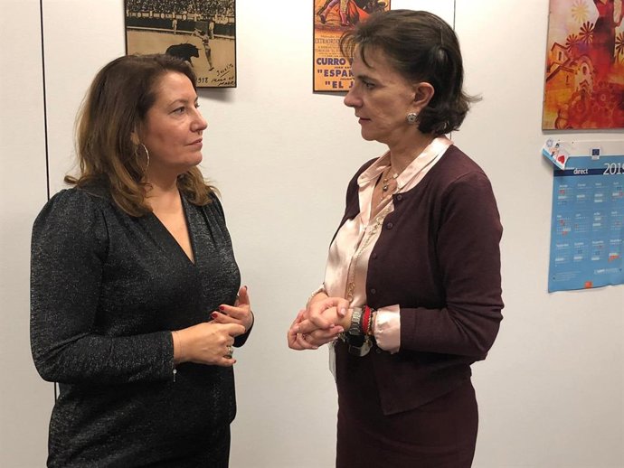 Crespo y la directora adjunta de Agricultura de la UE tratan la PAC y la crisis 
