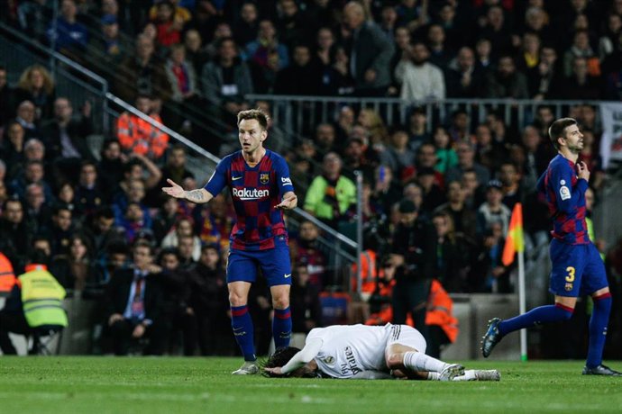 Ivan Rakitic, en un partido del FC Barcelona.