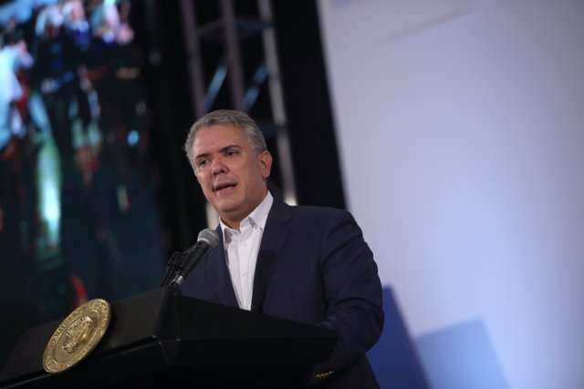 El presidente de Colombia, Iván Duque