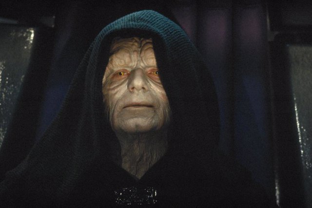 El emperador Palpatine en Star Wars: El ascenso de Skywalker