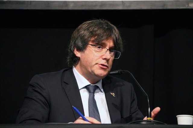 El expresidente de la Generalitat Carles Puigdemont