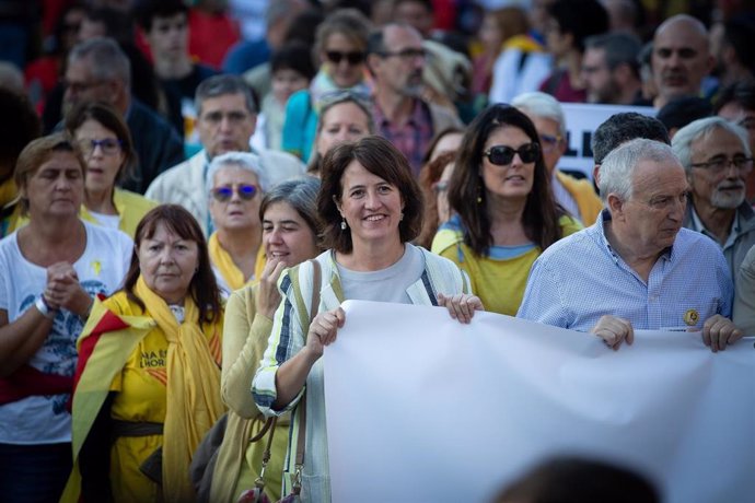 La presidenta de la ANC, Elisenda Paluzie