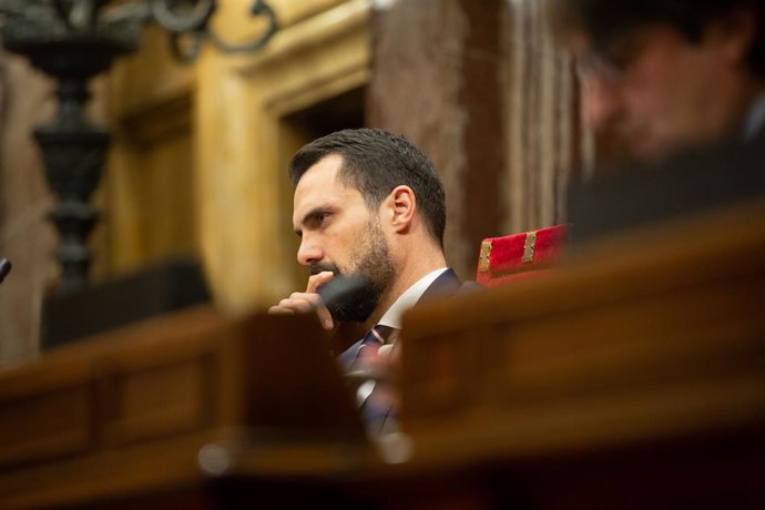 El president del Parlament, Roger Torrent, en una imatge d'arxiu.