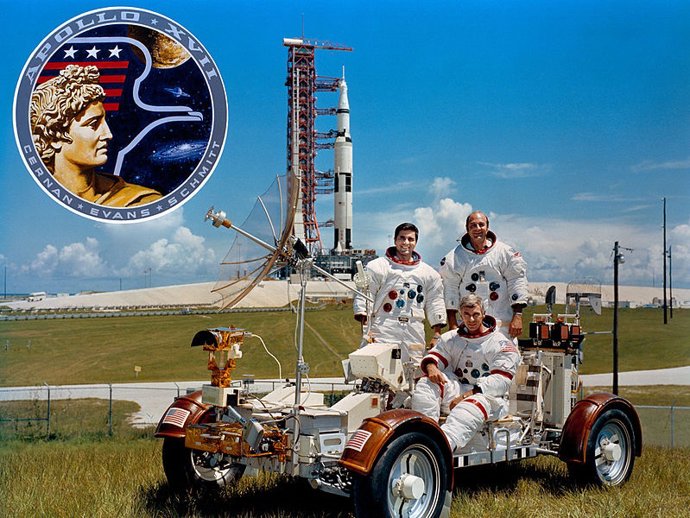 Se cumplen 47 años de la última misión tripulada a la Luna, Apolo 17