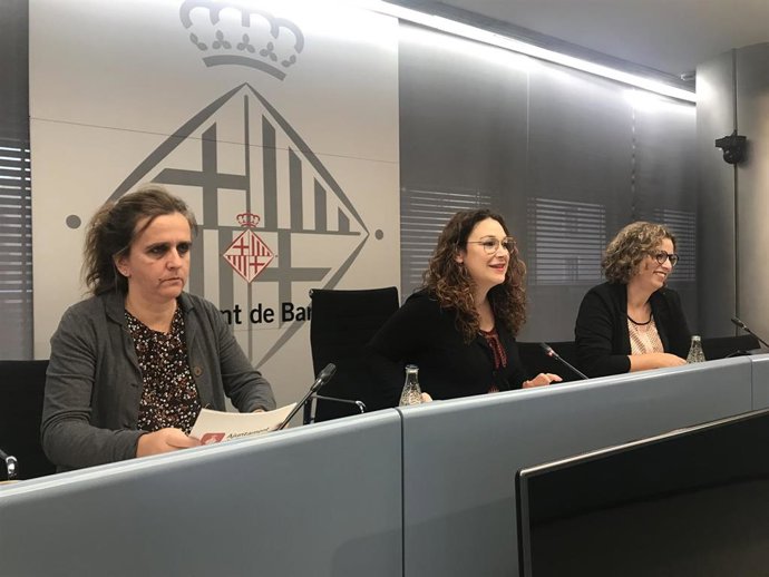 Gemma Tarafa, Laura Pérez y Laia Claverol