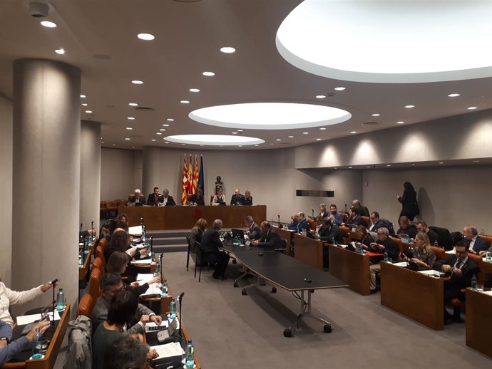 El ple de la Diputació de Barcelona