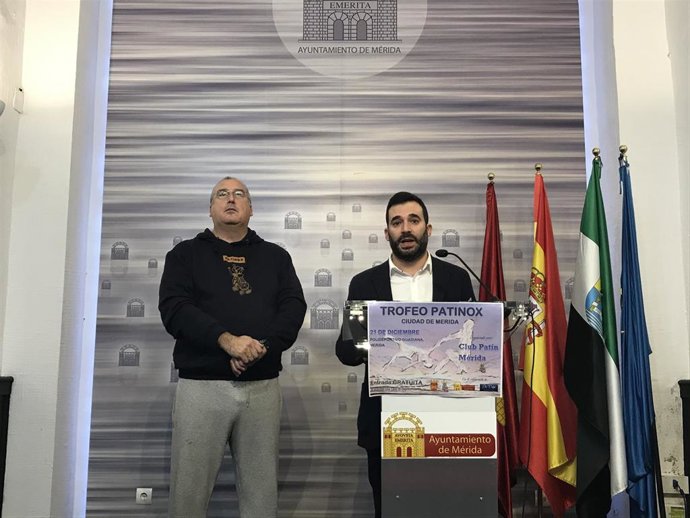 Presentación del Trofeo Patinox 'Ciudad de Mérida'.