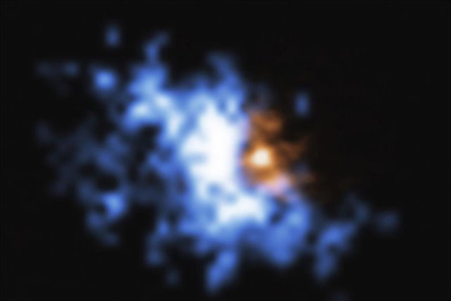 Halo de gas recién observado con el instrumento MUSE