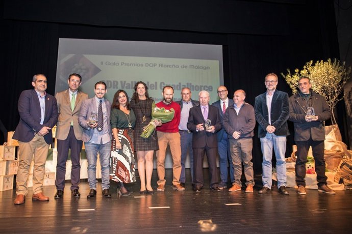 Premiados por el Consejo Regulador de la DOP Aceituna Aloreña de Málaga en 2019