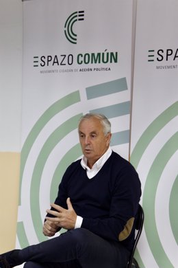 El candidato de Espazo Común a la Alcaldía de O Carballiño, Manuel 'Pachi' Vázquez