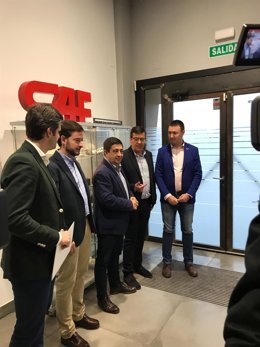 Entrega de ayuda de Diputación a CAF Santana