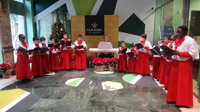 Concierto de Navidad de los Infanticos en Caja Rural de Aragón