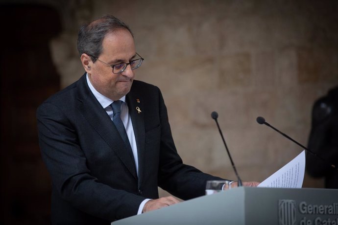 El president catal, Quim Torra (arxiu)