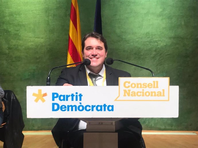 El presidente del PDeCAT, David Bonvehí (archivo)