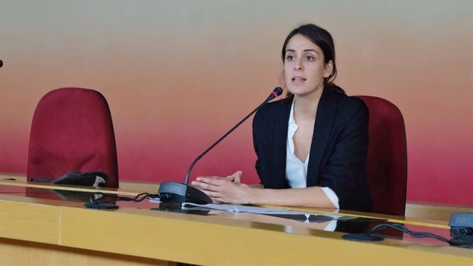 Imagen de la portavoz mediática de Más Madrid en el Ayuntamiento, Rita Maestre.
