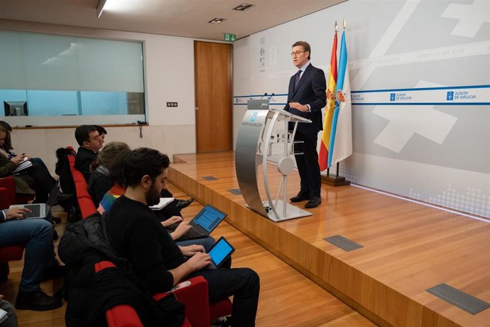 O Titular Do Goberno Galego Na Rolda De Prensa Posterior Ao Consello Da Xunta