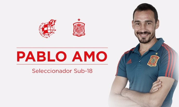 Fútbol.- Pablo Amo, nuevo seleccionador español Sub-18