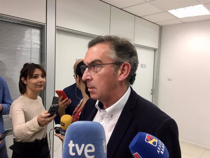 El presidente del Partido Popular de Aragón, Luis María Beamonte