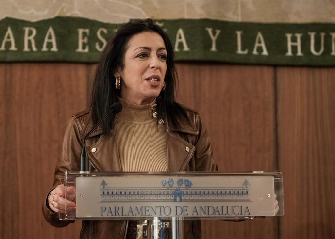 La presidenta del Parlamento andaluz, Marta Bosquet, en una foto de archivo