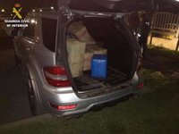 Seis detenidos tras frustrar dos alijos de 2.772 kilos de hachís en Punta del Moral e Isla Cristina (Huelva)