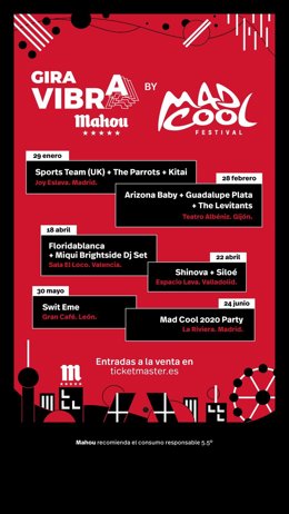 Gira Vibra Mahou by Mad Cool