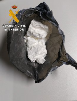 Droga incautada en Grado.