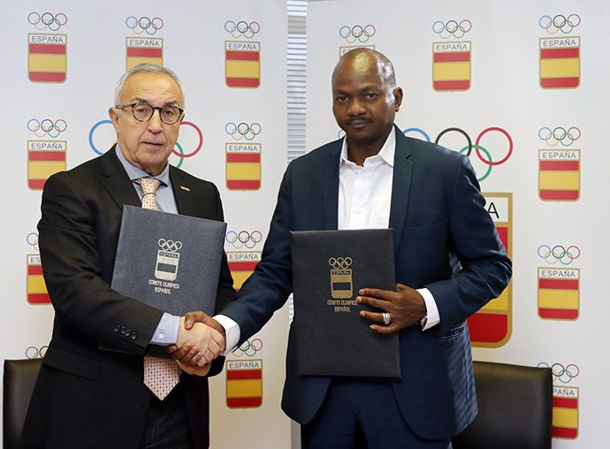 JJ.OO.- El COE firma un convenio de colaboración con el Comité Olímpico del Chad