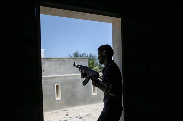 The UN expresses its Combatiente leal al gobierno de unidad en Libia